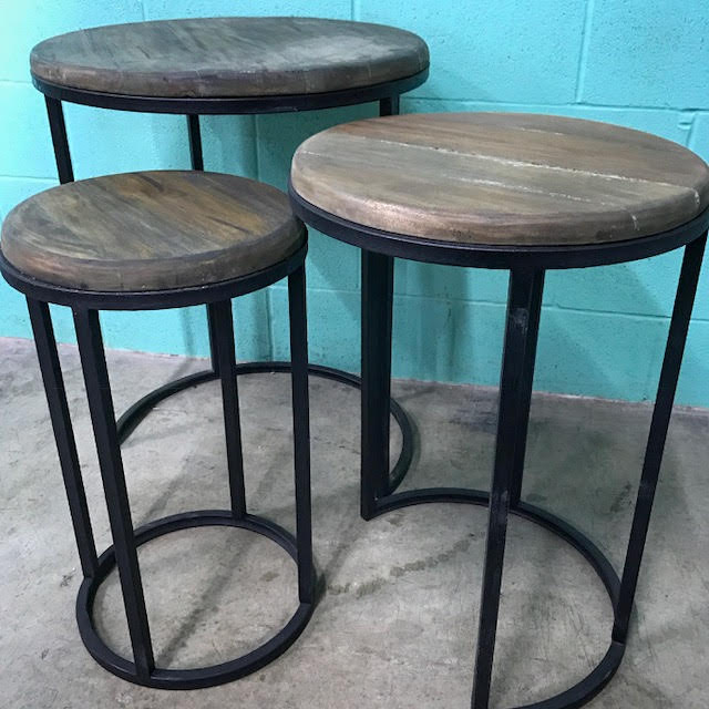 Urban Round Nesting Table Nadeau Dallas