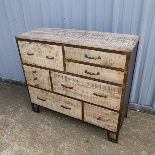 Iron And Wood Dresser Nadeau Houston