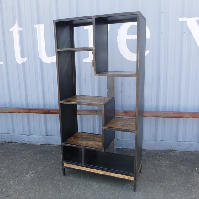 Wood & Iron Shelf Nadeau Houston
