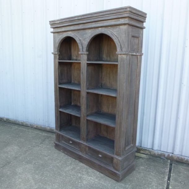Double Arch Bookcase Nadeau Houston