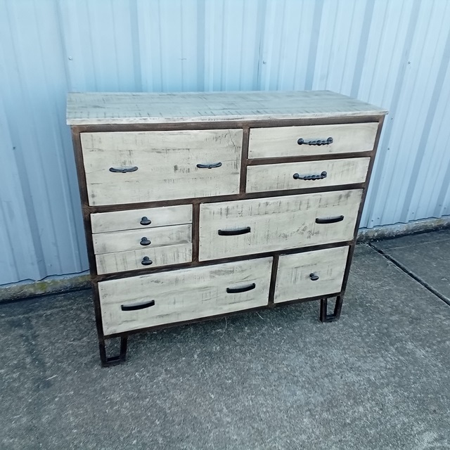 Iron And Wood Dresser Nadeau Houston