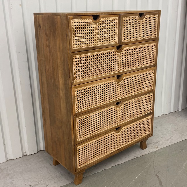 Batu Six Drawer Upright Dresser Nadeau Houston