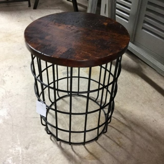 Wire Side Table Nadeau Marietta