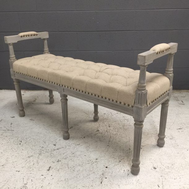 Bench with Arms Nadeau Nashville