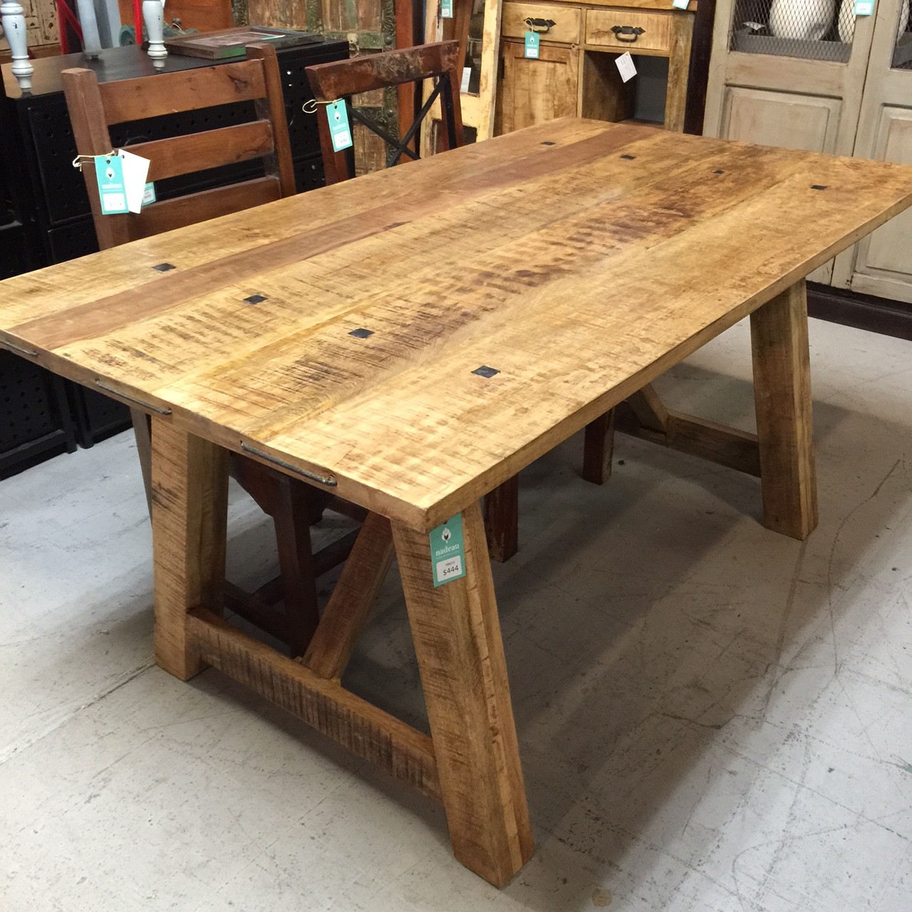 Raw Mango Dining Table Nadeau Nashville