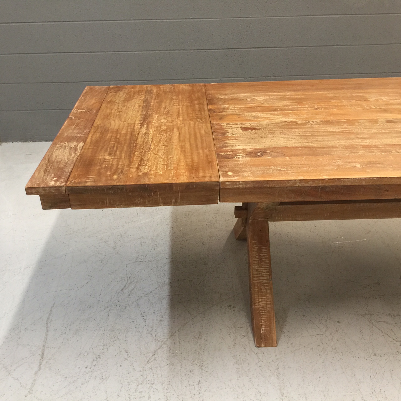 Cross Leg Dining Table Nadeau Nashville