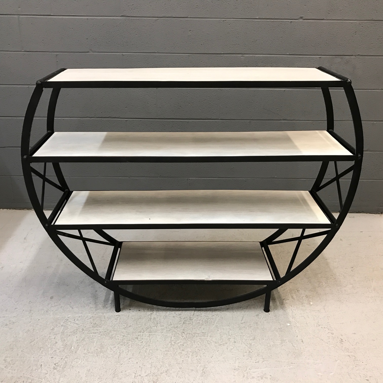 Round Bookshelf Nadeau Nashville