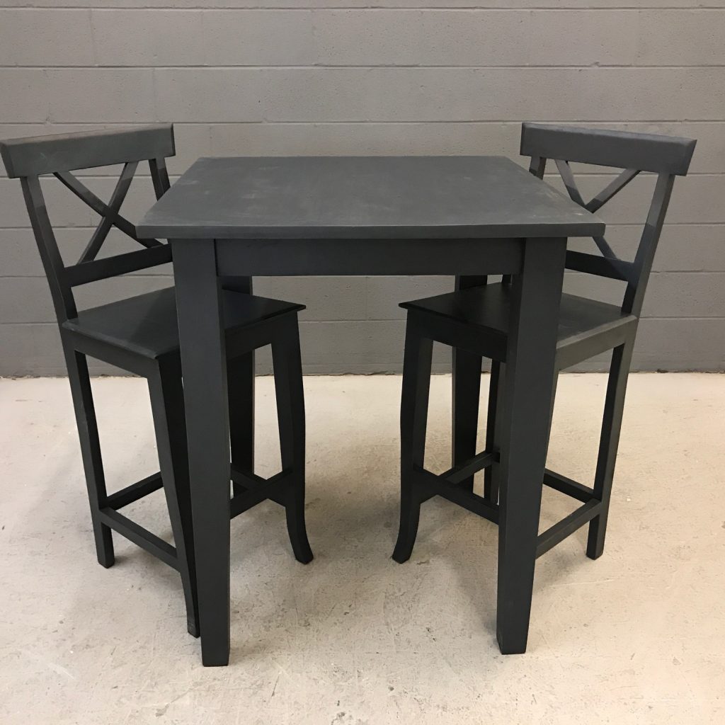 Iron and Wood Dining Table Nadeau Nashville