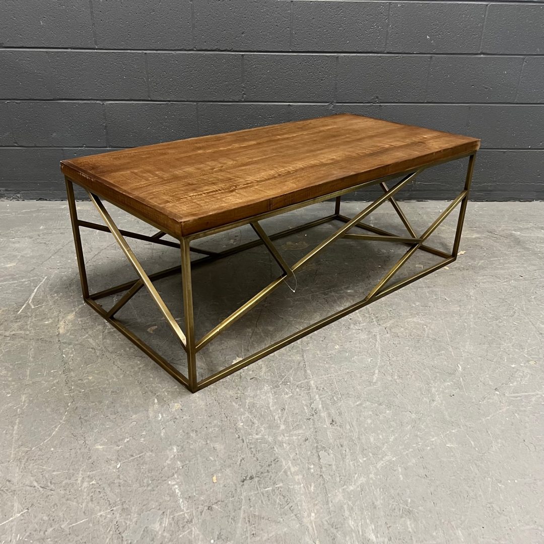 Iron & Wood Coffee Table Nadeau Nashville