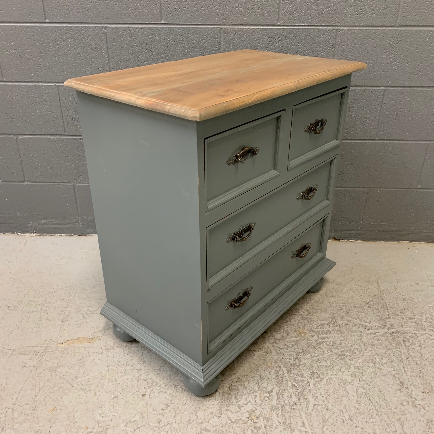 FourDrawer Dresser with Bun Feet Nadeau Nashville