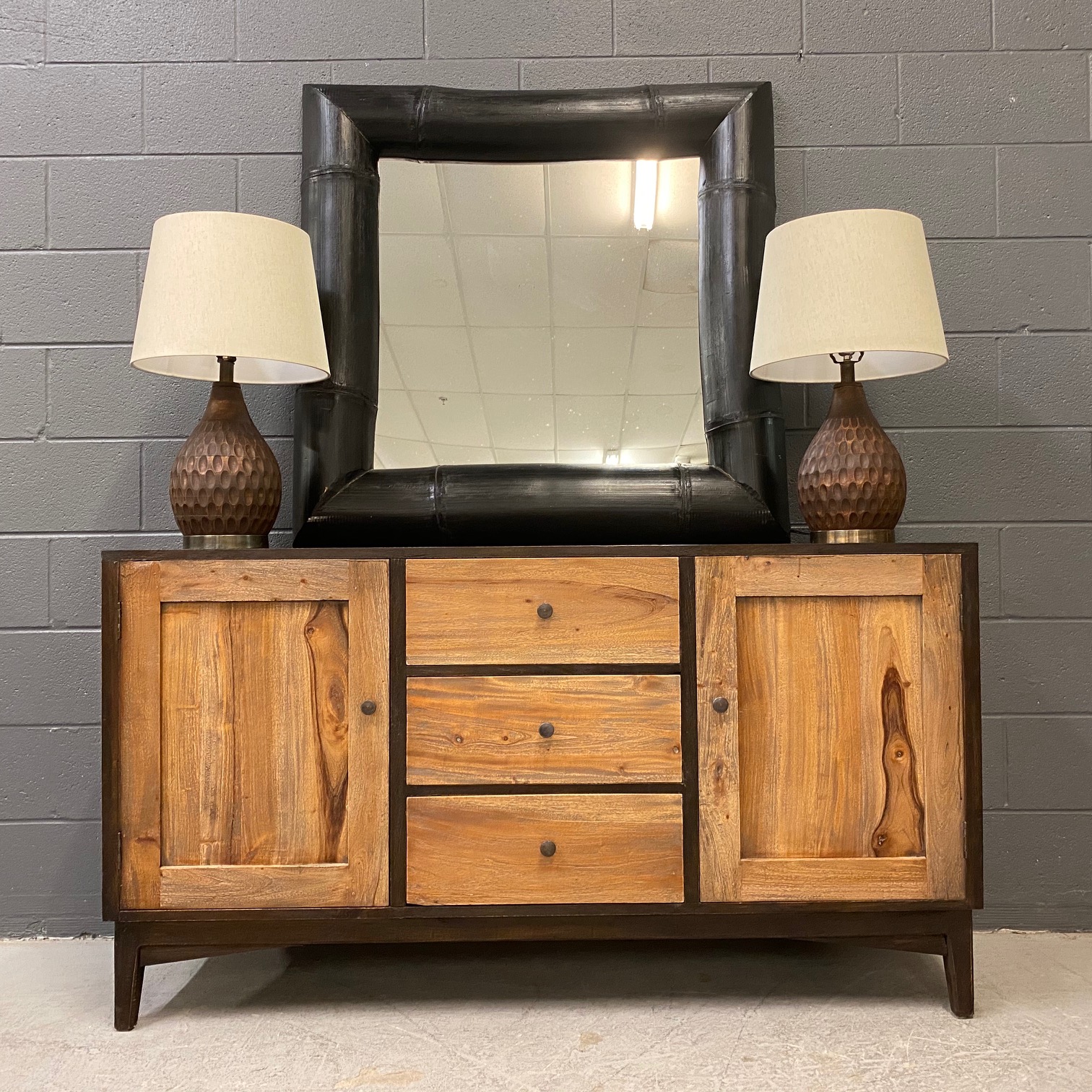 Retro Two Door Buffet With Three Drawers Nadeau Nashville