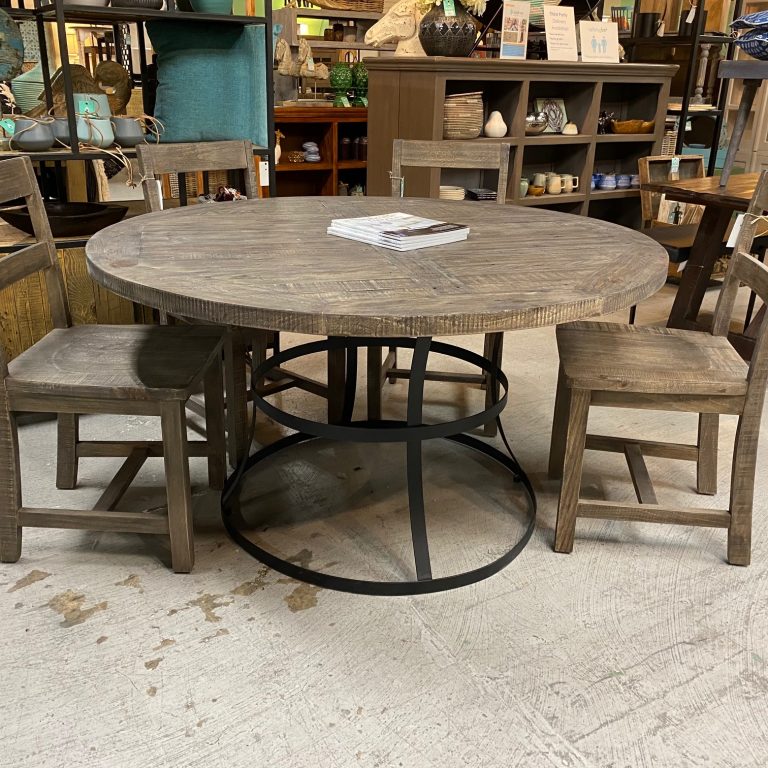 Newcastle Large Round Dining Table Nadeau Nashville