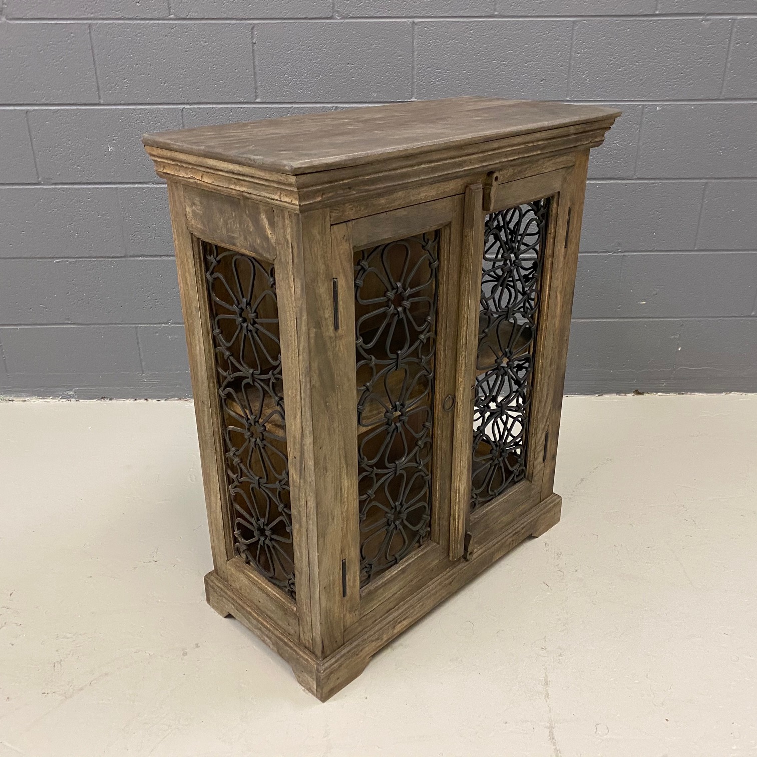 Two Door Iron Jali Sideboard Nadeau Nashville