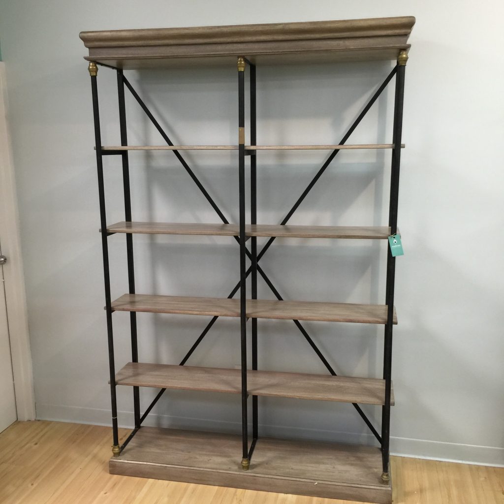 Open X Back Bookcase Nadeau Raleigh