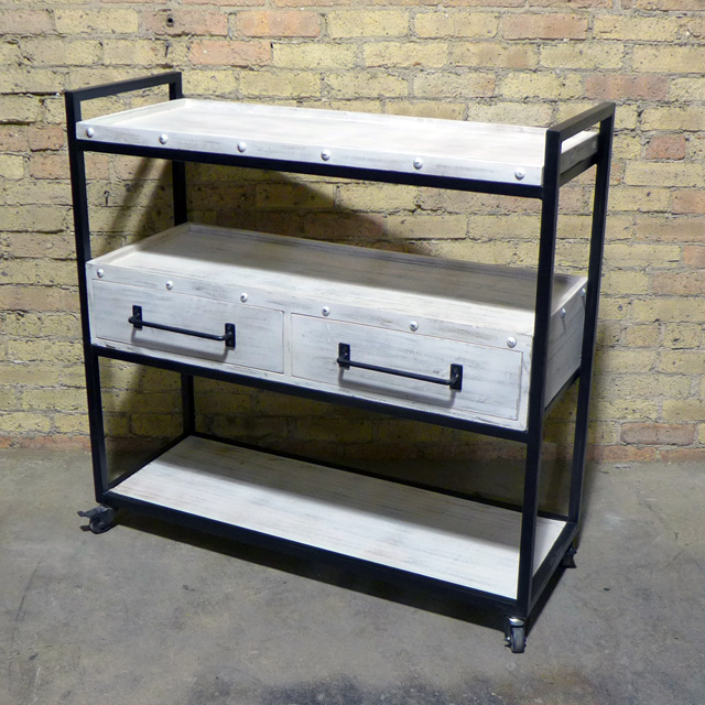 Server Trolley with Drawers - Nadeau Raleigh