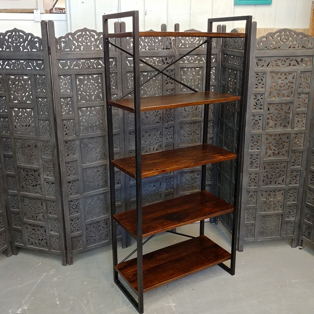 Large Iron Bookcase Nadeau Birmingham