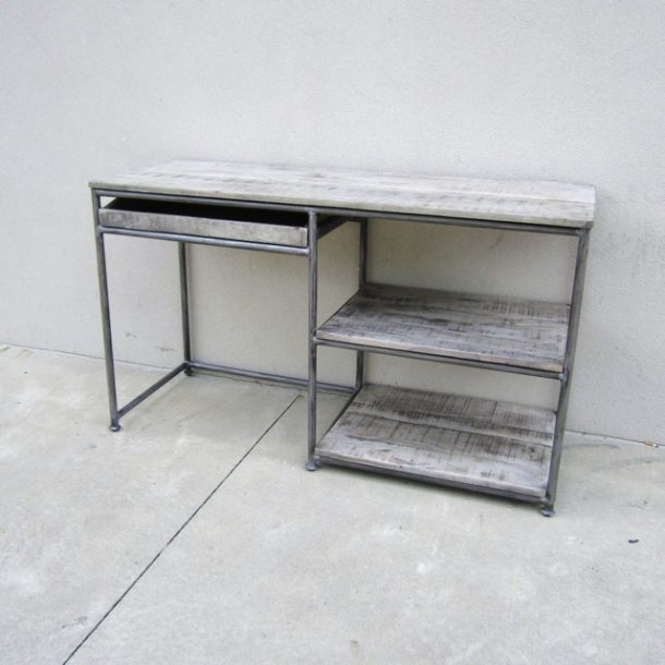 Iron And Wood Desk Nadeau Birmingham