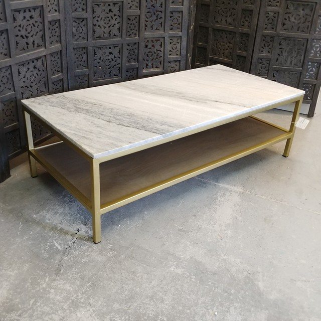 Coffee Table with Marble Top Nadeau Birmingham