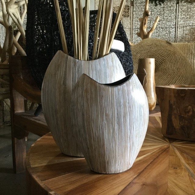Large Bamboo Vase Nadeau Austin