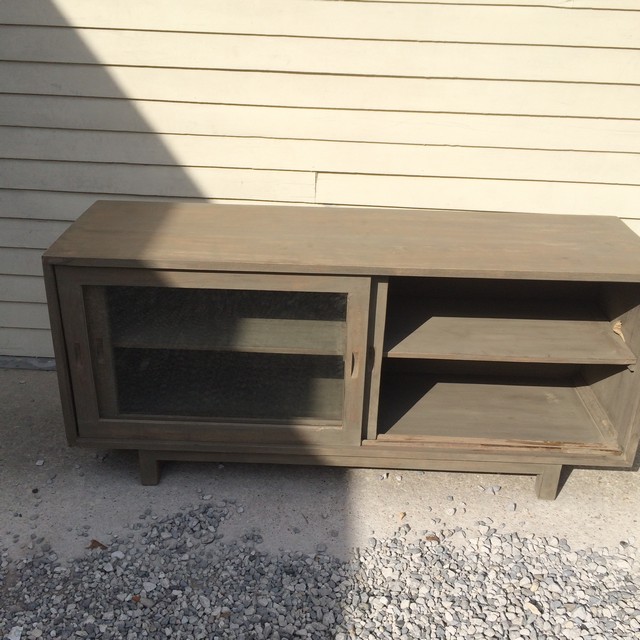 Sliding Glass Door T.V. Stand Nadeau New Orleans