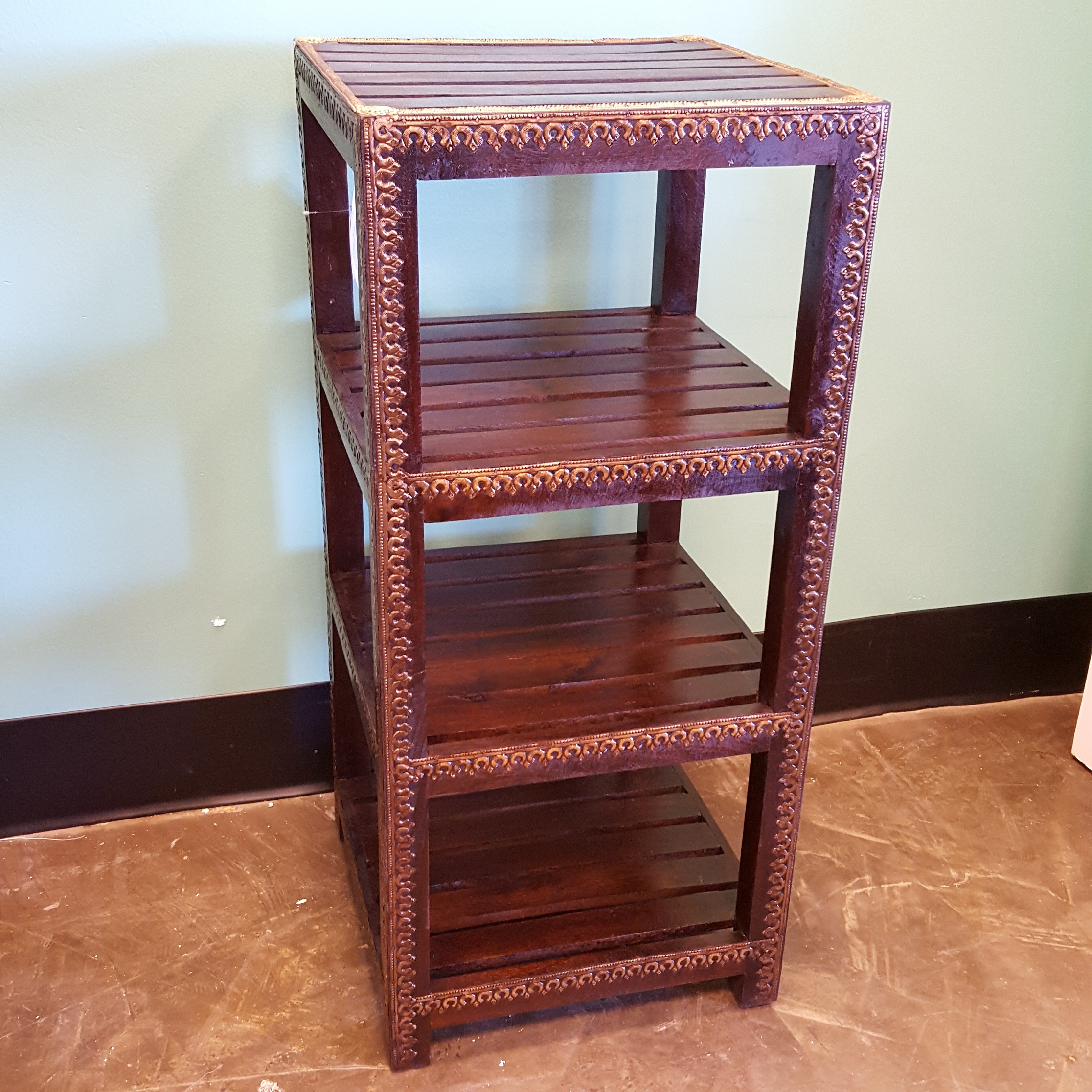 Brass Fitted Bookcase Nadeau Memphis