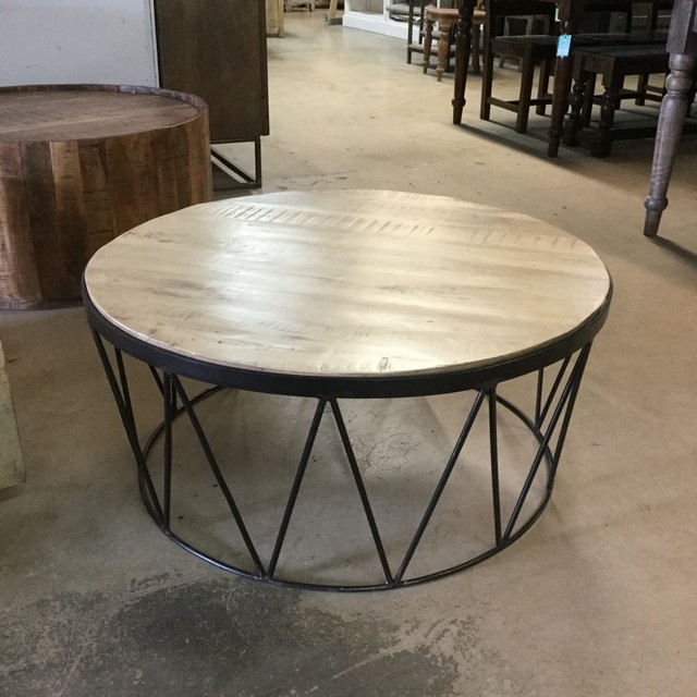 Iron Base Coffee Table Nadeau Memphis