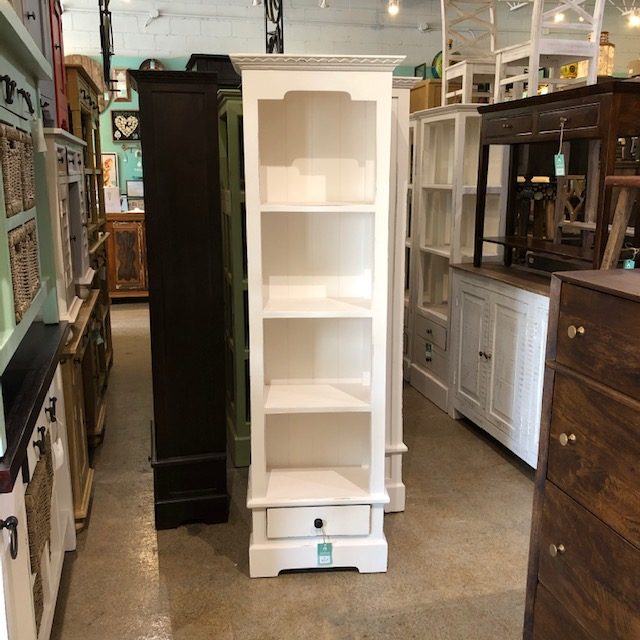 Narrow Bookcase With One Drawer Nadeau Cincinnati