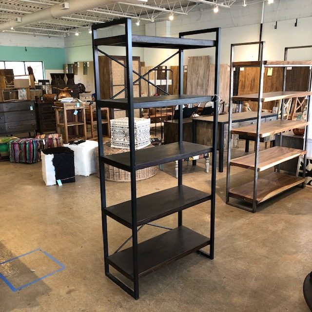 Large Iron Bookcase Nadeau Cincinnati