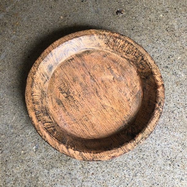 Round Wood Platter Nadeau Cincinnati