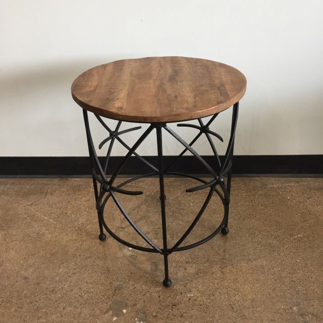 Round Iron Table Small Nadeau Cincinnati