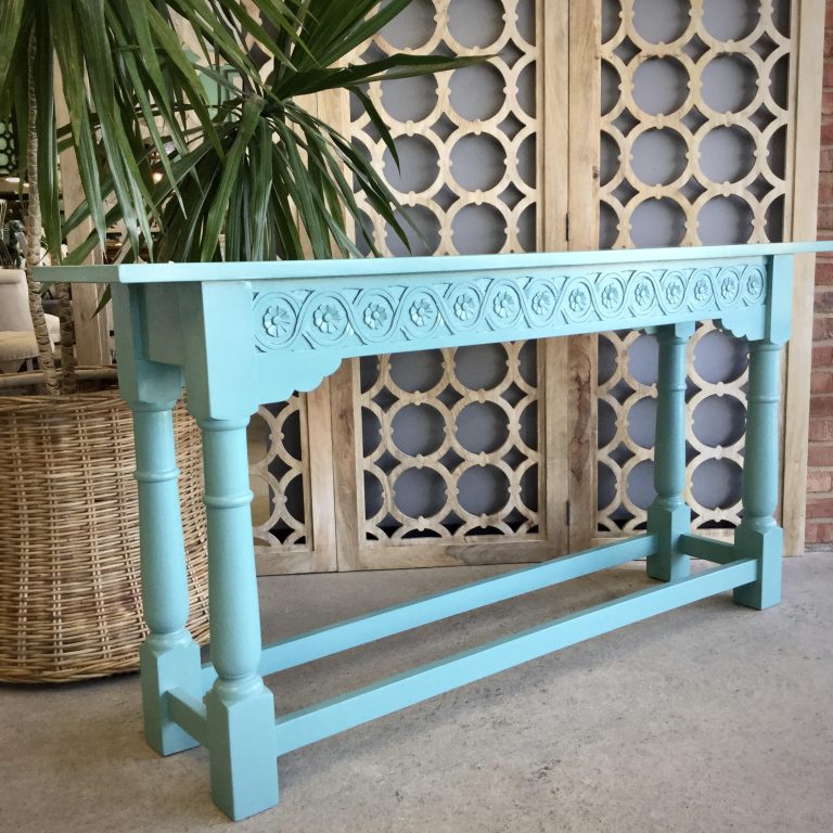 Cross Leg Console Table Nadeau Indianapolis