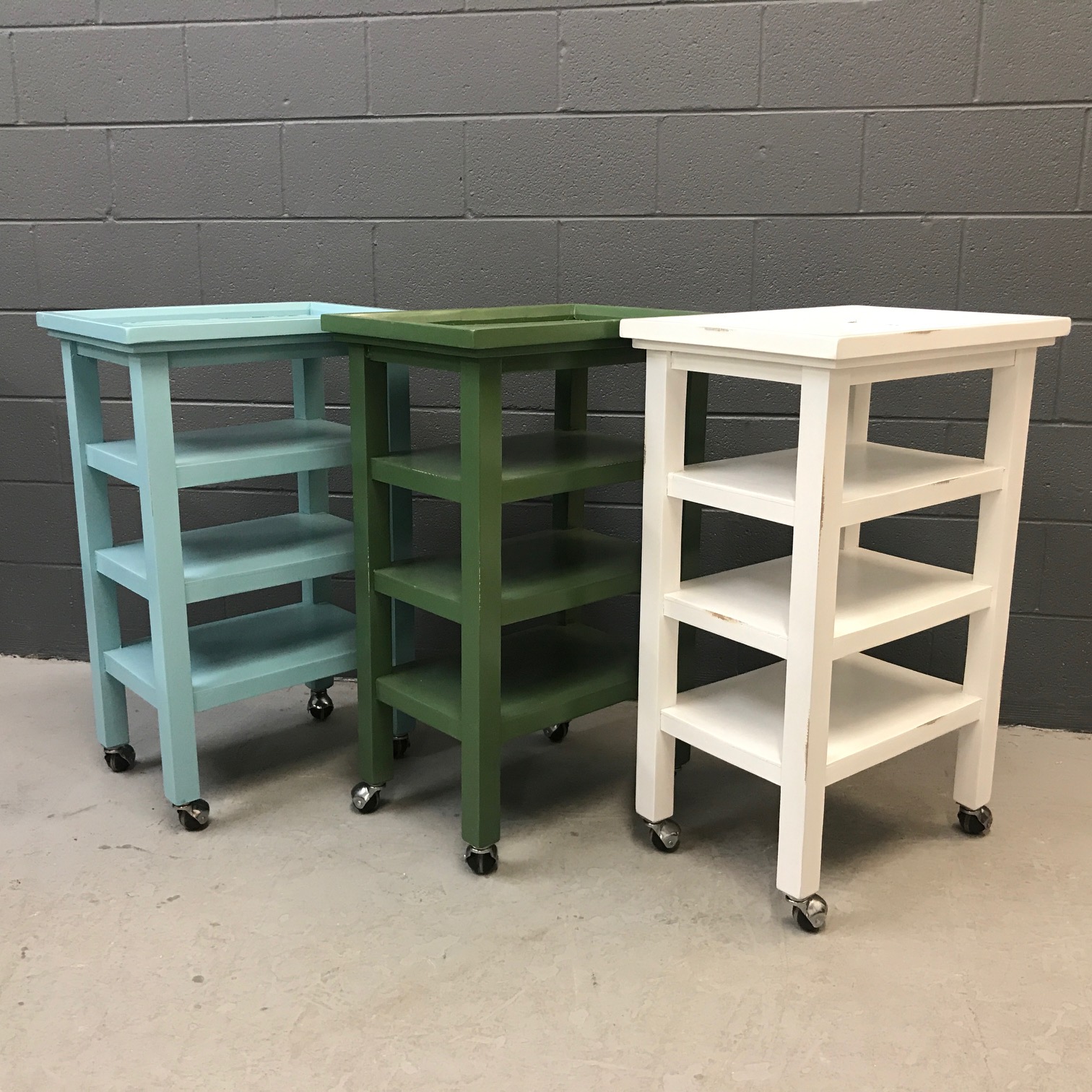 Kitchen Table on Wheels - Nadeau Indianapolis