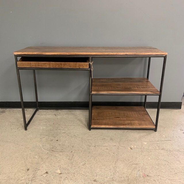 Iron And Wood Desk Nadeau Indianapolis