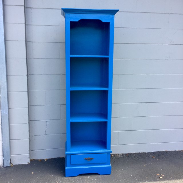 Narrow Bookcase with Single Drawer Nadeau Tampa