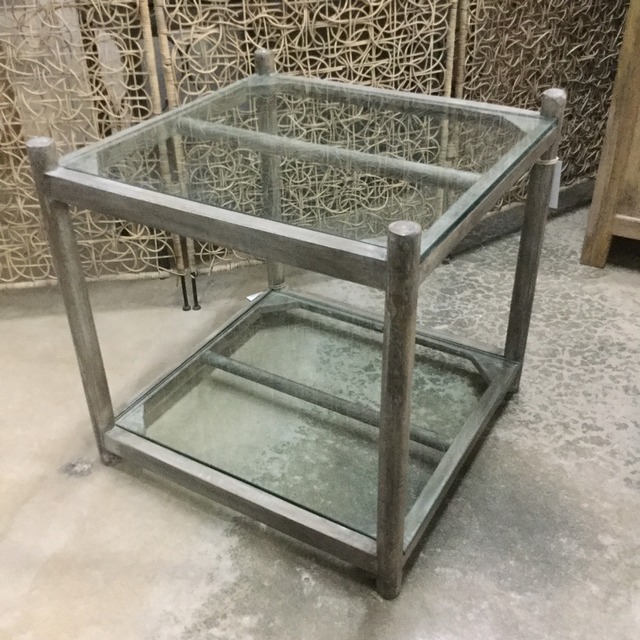 Glass Top Square Table Nadeau Huntsville