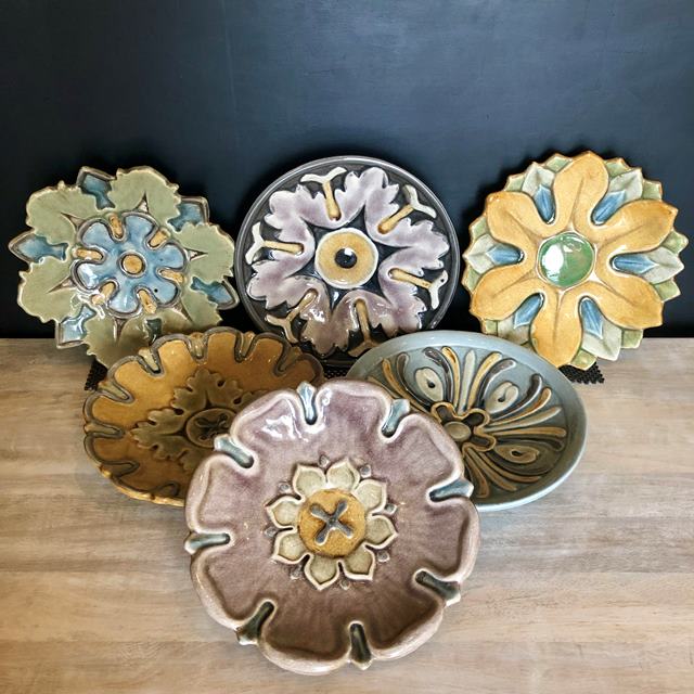 Terracotta Plate Wall Decor, Six Styles Nadeau Knoxville