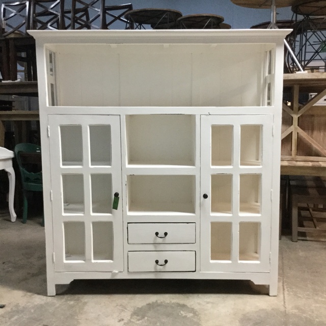 Glass Kitchen Cupboard Nadeau Miami