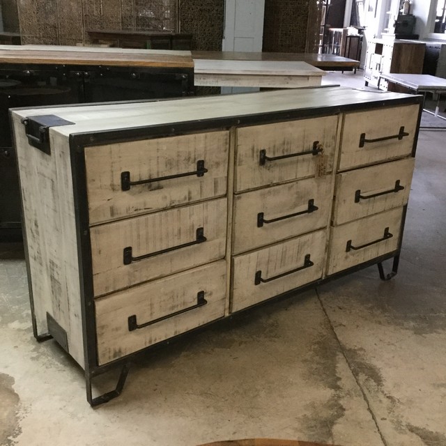 Iron And Wood Dresser Nadeau Miami