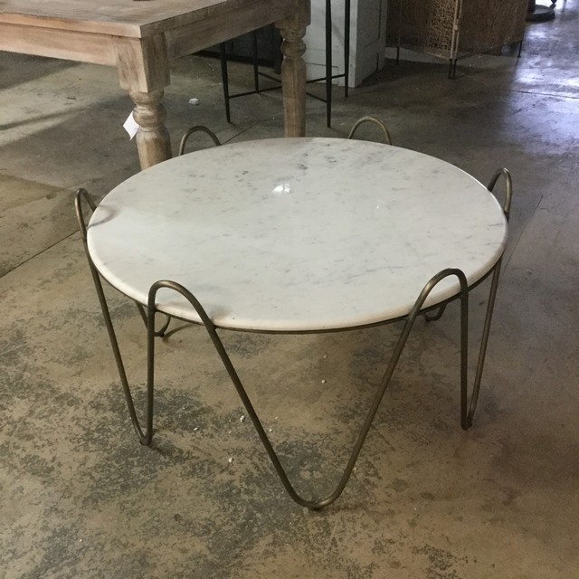 Stone Top Coffee Table Nadeau Miami