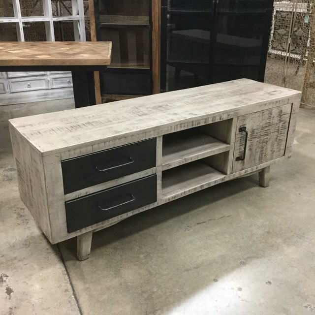 Wood & Iron TV Stand Nadeau Miami
