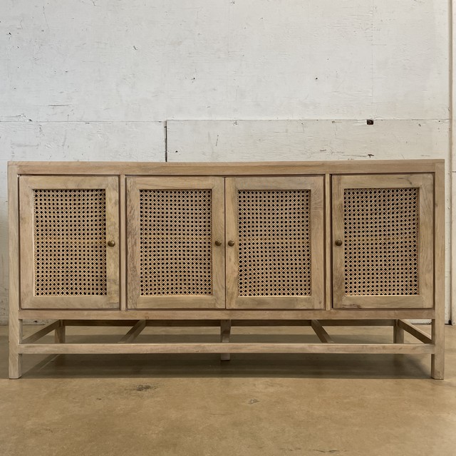 Cane Door Credenza Nadeau Miami