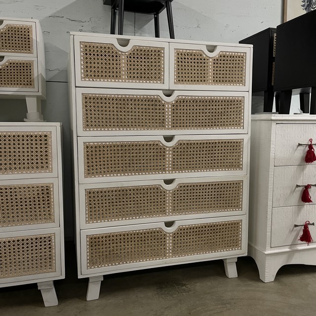 Batu Six Drawer Upright Dresser Nadeau Miami