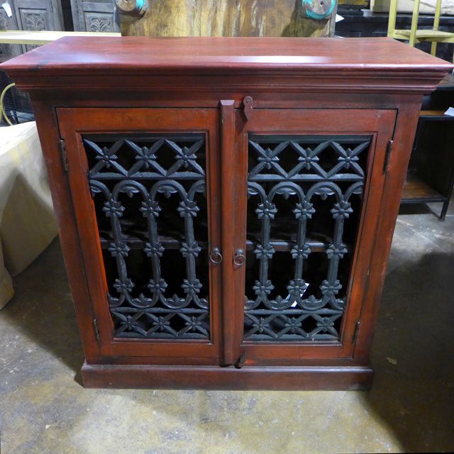 Cast Iron Jali Two Door Nadeau Chicago