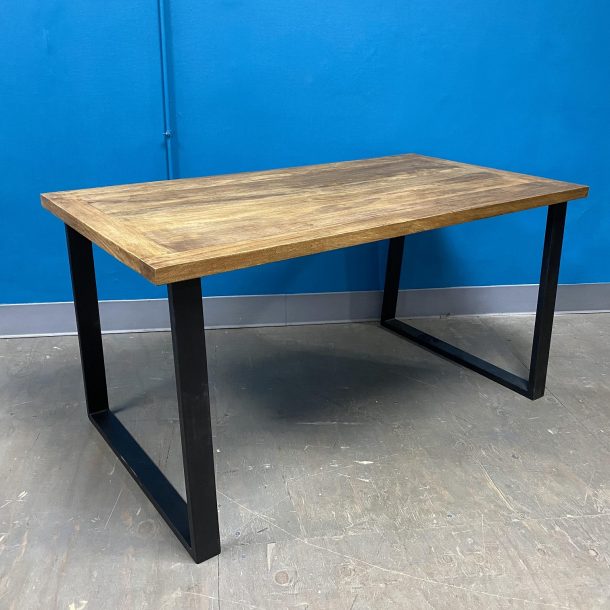 Iron Leg Dining Table Nadeau Chicago