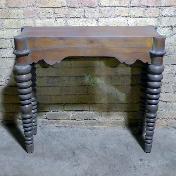 Spindle Leg Console Table Nadeau Chicago