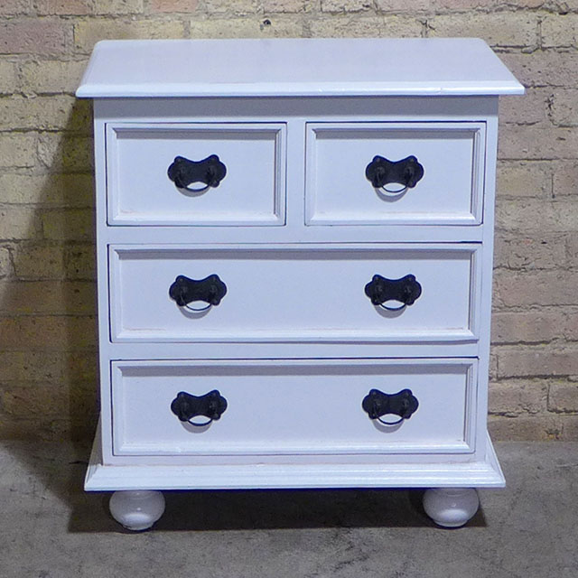 FourDrawer Dresser with Bun Feet Nadeau Chicago