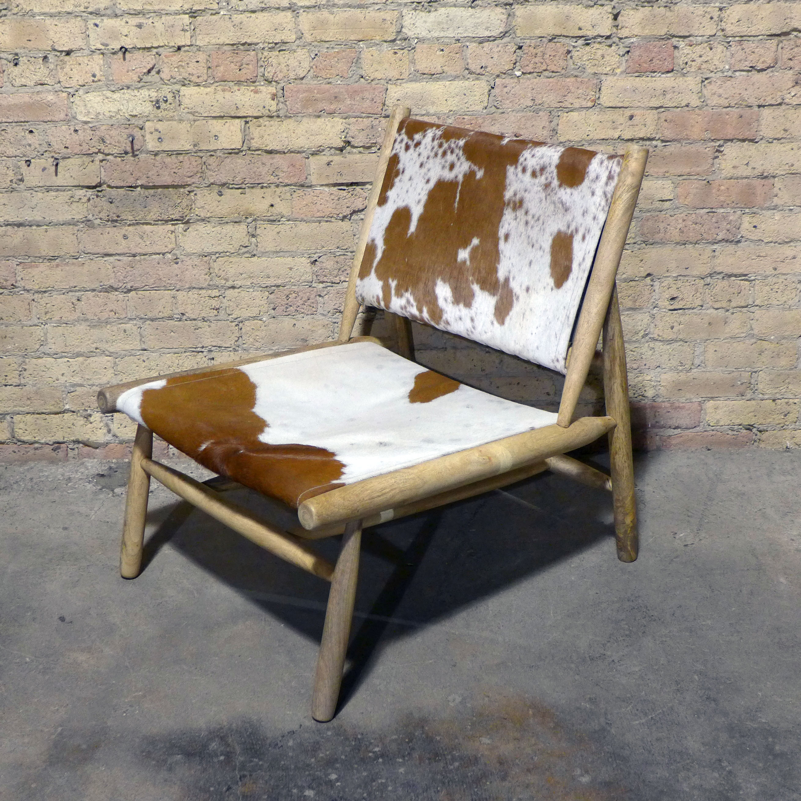 Animal Hide Chair Nadeau Chicago