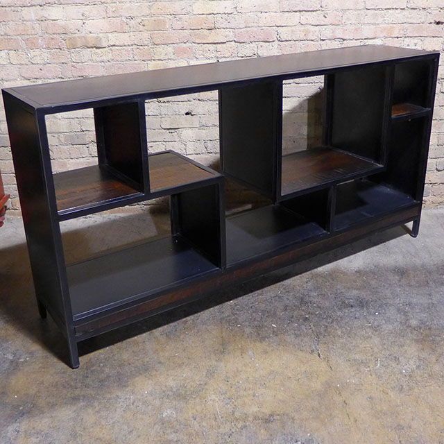 Wood & Iron Shelf Nadeau Chicago