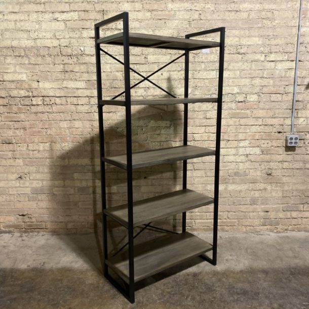 Large Iron Bookcase Nadeau Chicago