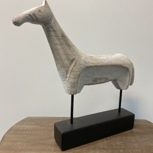 White Horse Sculpture Nadeau Chicago